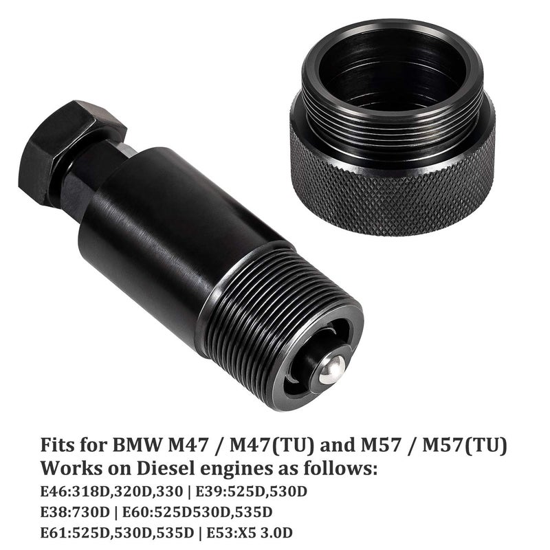 Bonbo Diesel Engine Injection Fuel Pump Puller Replace JTC 4720 Removal Tool for BMW M47 M57 E38 E39 E46 E53 E60 E61 - Image 2